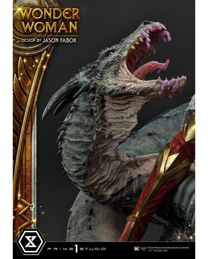 Wonder Woman vs. Hydra - Wonder Woman Estatua 1/3