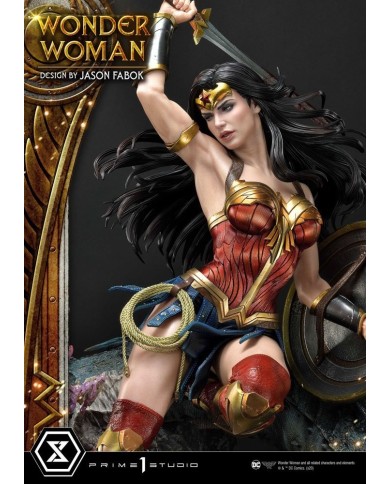 Wonder Woman vs. Hydra - Wonder Woman Estatua 1/3