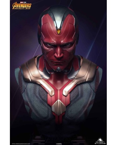 Busto tamaño real Vision - Vengadores: Infinity War