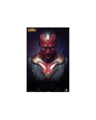 Busto tamaño real Vision - Vengadores: Infinity War