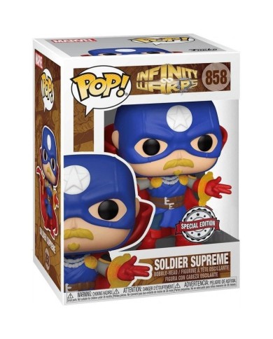 POP! Marvel: Infinity Warps - Soldier Supreme (Glow in the Dark) (Exc.) - 858