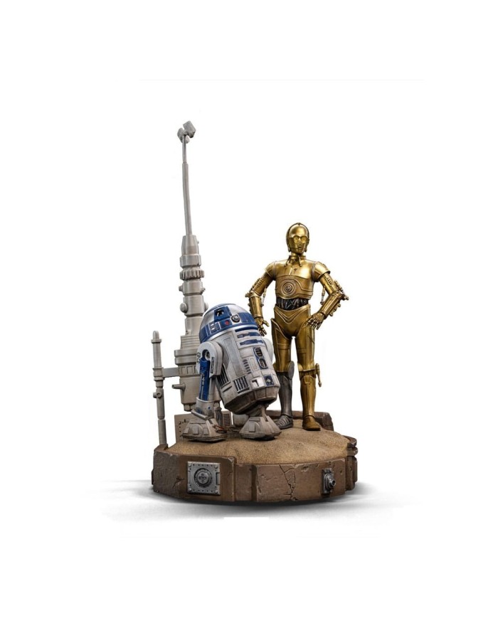 C-3PO & R2D2 - Star Wars Estatua 1/10 Deluxe Art Scale