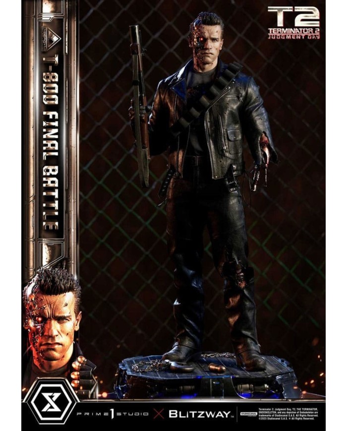 Final Battle Regular Version - Terminator 2 Estatua Museum Masterline Series 1/3