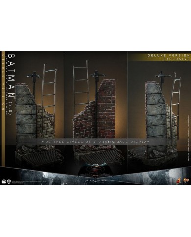 Batman 2.0 (Deluxe Version) - Batman v Superman: El amanecer de la justicia Figura Movie Masterpiece 1/6