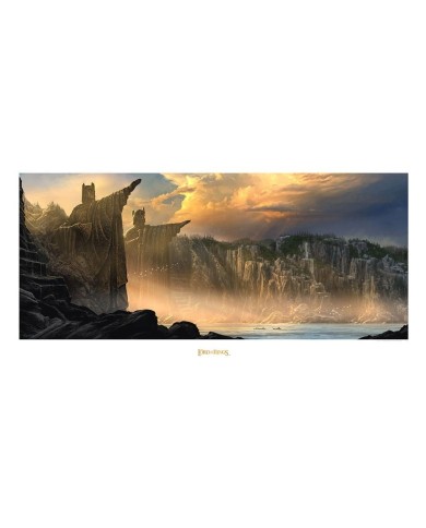 Litografia The Argonath - Pillars of the Kings