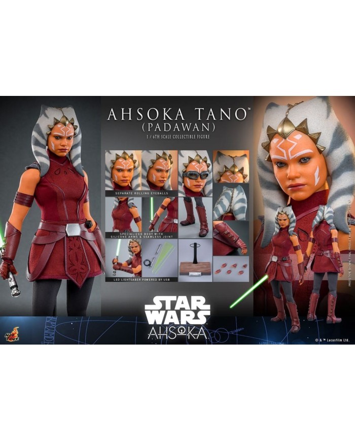 Ahsoka Tano (Padawan) Star Wars: Ahsoka Figura 1/6