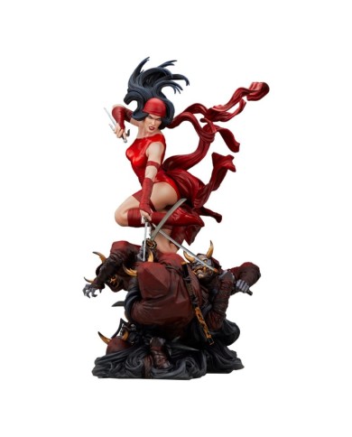 Elektra Marvel Estatua Premium Format