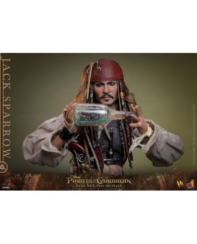 Jack Sparrow Piratas del Caribe: La venganza de Salazar Figura DX 1/6