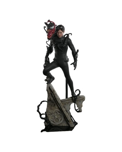 Spider-Man (Black Suit) (Deluxe Version) Spider-Man 3 Figura Movie Masterpiece 1/6