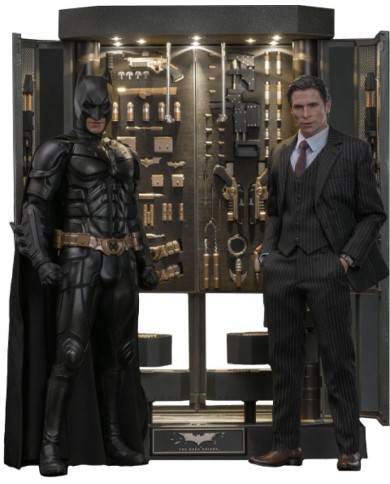 Batman Armory with Bruce Wayne (2.0) El caballero oscuro Figuras y Diorama Movie Masterpiece 1/6