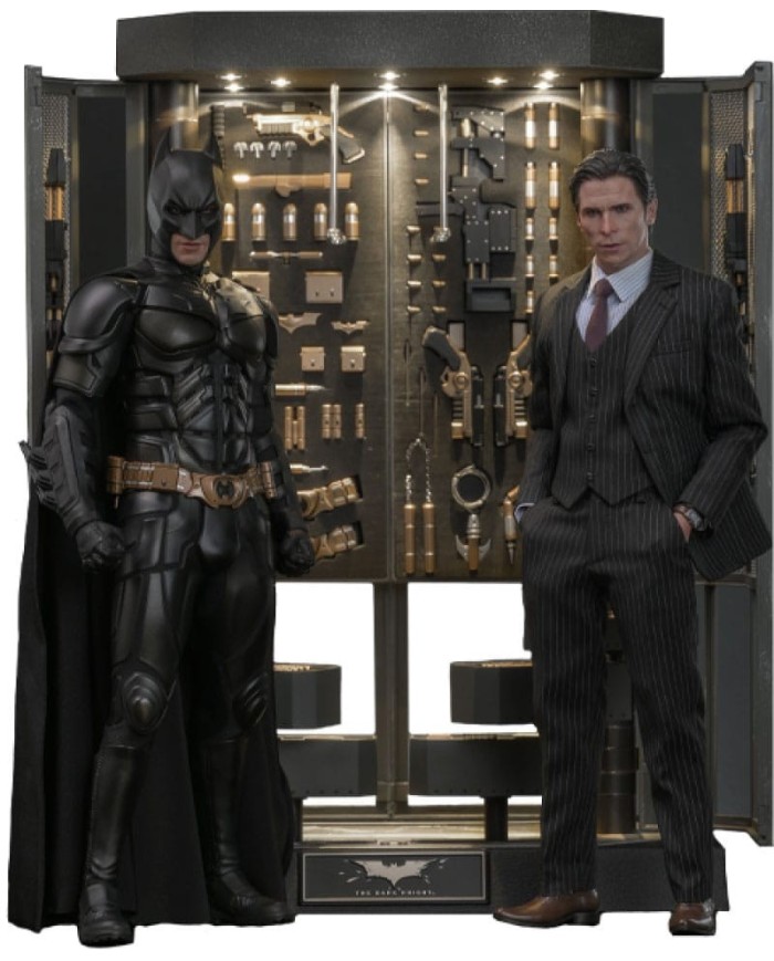 Batman Armory with Bruce Wayne (2.0) El caballero oscuro Figuras y Diorama Movie Masterpiece 1/6