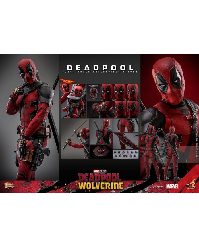 Deadpool - Deadpool & Wolverine Movie Masterpiece Figura 1/6