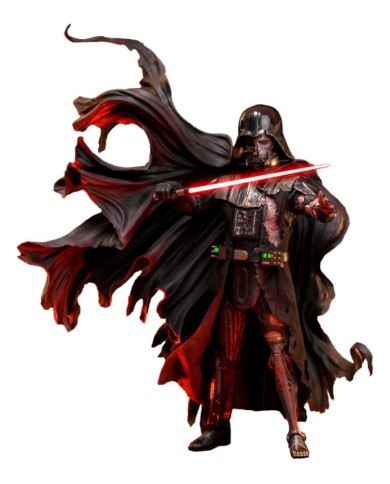 Darth Vader (Battle Damaged) Deluxe Version Star Wars Figura 1/6