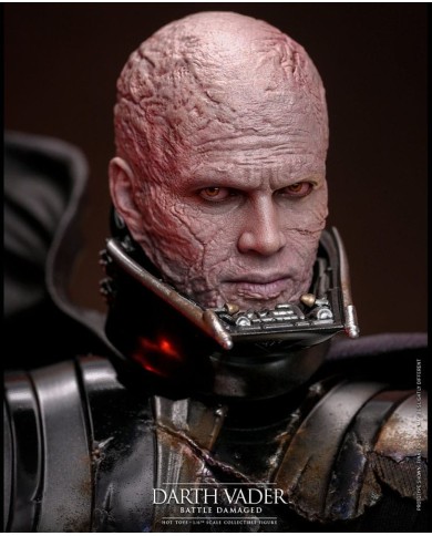 Darth Vader (Battle Damaged) Deluxe Version Star Wars Figura 1/6