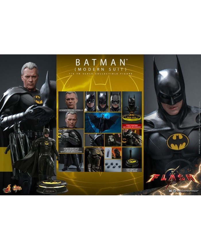 Batman (Modern Suit) - The Flash Figura Movie Masterpiece 1/6