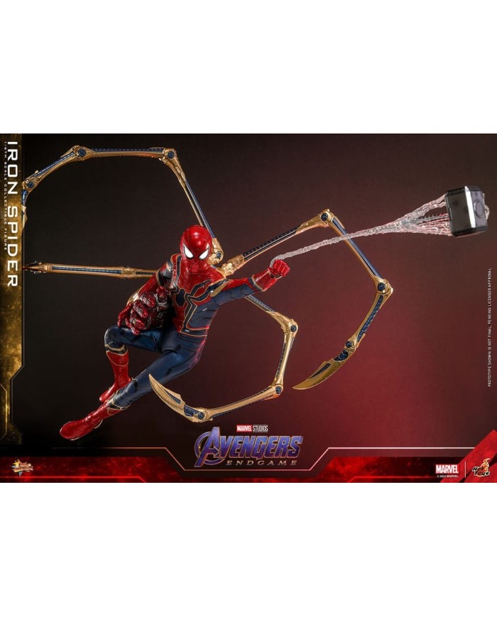Iron Spider Vengadores: Endgame Movie Masterpiece Figura 1/6