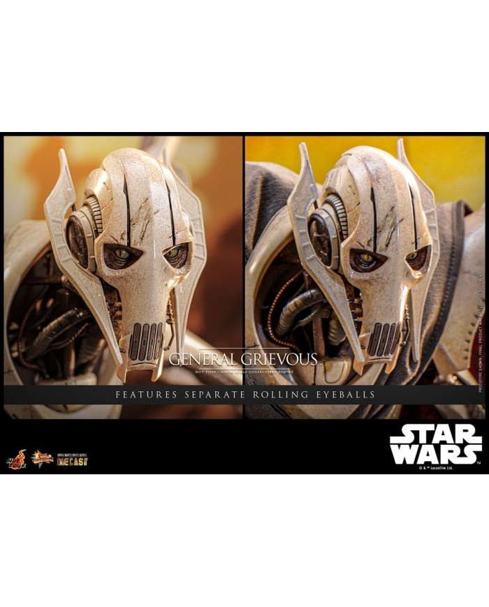 General Grievous Star Wars Figura Movie Masterpiece Diecast 1/6