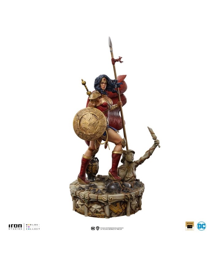 Wonder Woman - Mujer Maravilla Unleashed Estatua 1/10 BDS Art Scale