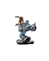 Grey Hulk vs Wolverine Marvel Estatua