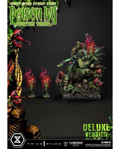 Throne Legacy Collection Batman Poison Ivy Seduction Throne Deluxe Bonus Version DC Comics Estatua 1/4