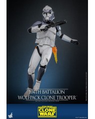 Battalion Wolfpack Clone Trooper - Star Wars The Clone Wars Figura 1/6 104th
