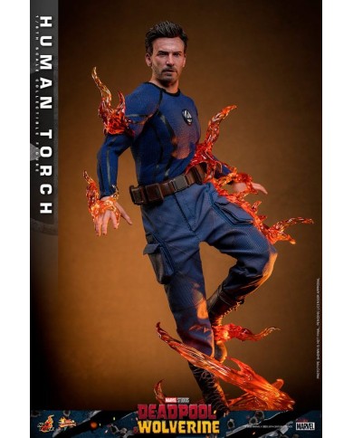 Human Torch - Deadpool & Wolverine Movie Masterpiece Figura 1/6