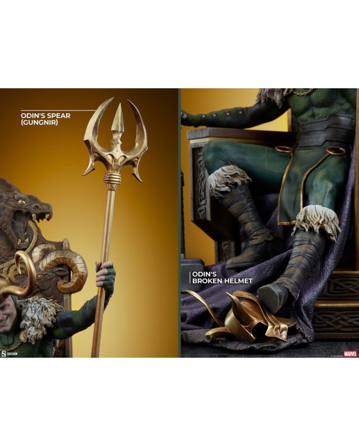 Loki Premium Format Marvel Estatua