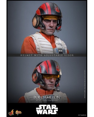 Poe Dameron Star Wars Figura 1/6