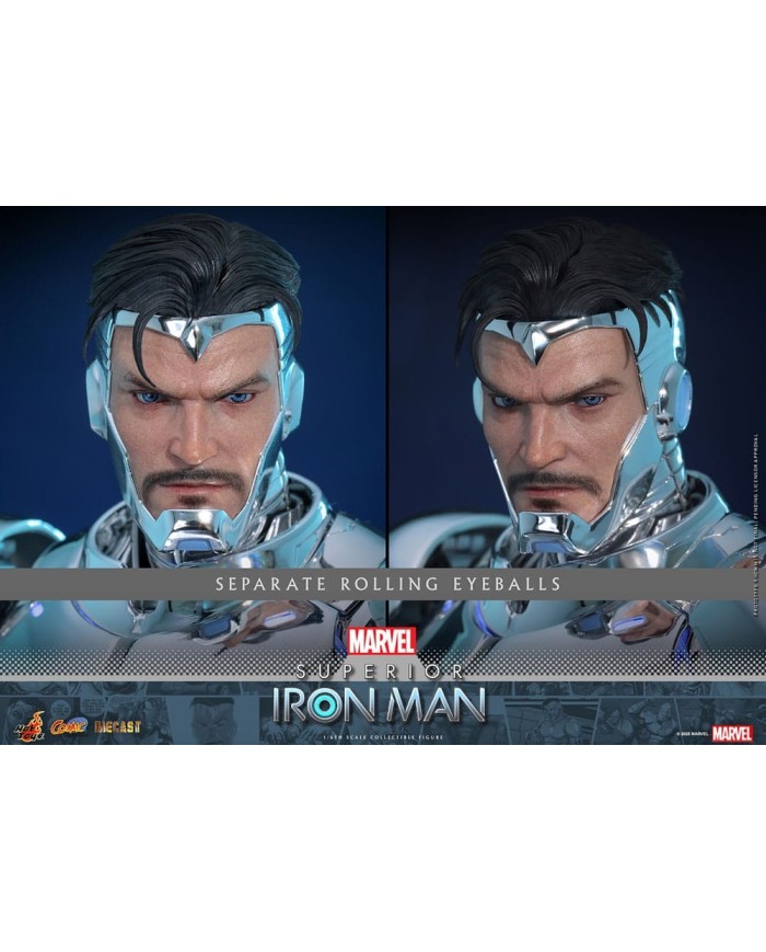 Superior Iron Man Marvel Figura Diecast Comic Masterpiece 1/6