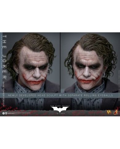 The Joker (Bank Robber Version) El Caballero oscuro Figura DX 1/6