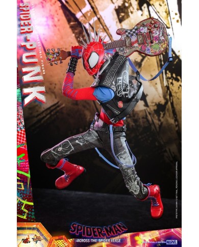 Spider-Punk Spider-Man: Cruzando el Multiverso Figura Movie Masterpiece 1/6