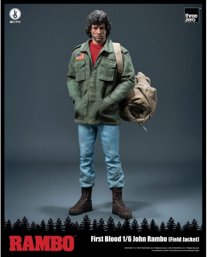 John Rambo (Field Jacket) - Rambo: First Blood Figura 1/6