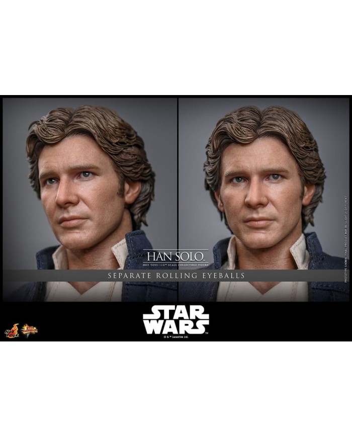 Han Solo Star Wars Episode V Figura Movie Masterpiece 1/6