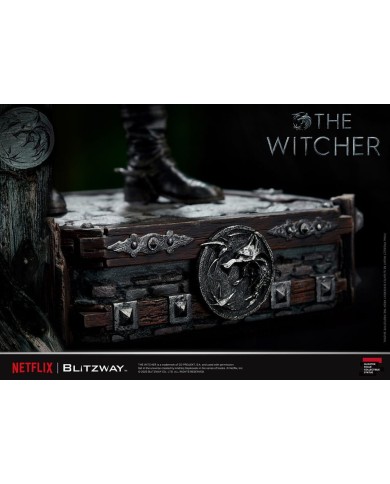 Geralt of Rivia The Witcher Superb Scale Statue 1/4 BLITZWAY