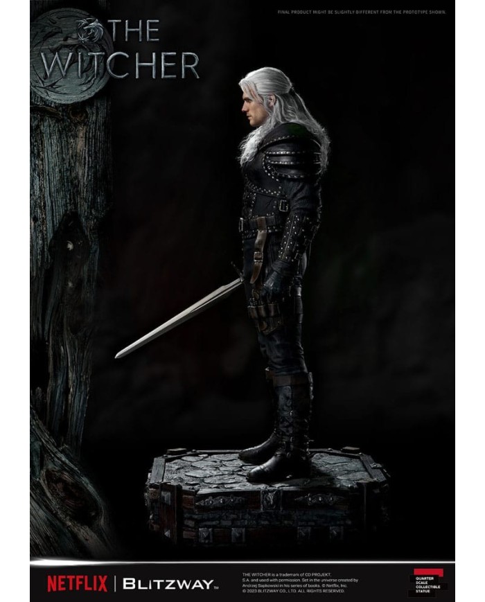 Geralt of Rivia The Witcher Superb Scale Statue 1/4 BLITZWAY