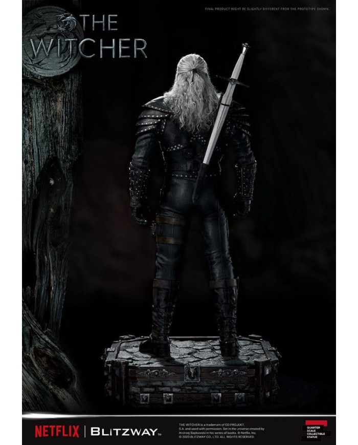 Geralt of Rivia The Witcher Superb Scale Statue 1/4 BLITZWAY