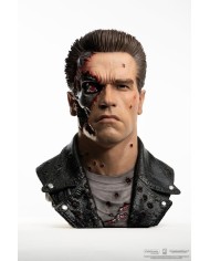 T-800 Model 101 Battle Damaged Art Mask Terminator 2 Replik 1/1