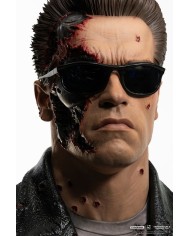 T-800 Model 101 Battle Damaged Art Mask Terminator 2 Replik 1/1