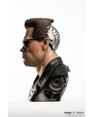 T-800 Model 101 Battle Damaged Art Mask Terminator 2 Replik 1/1
