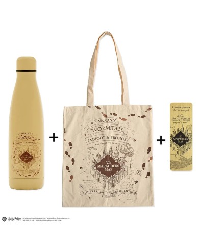 Pack de 3 productos del Mapa del Merodeador - Harry Potter