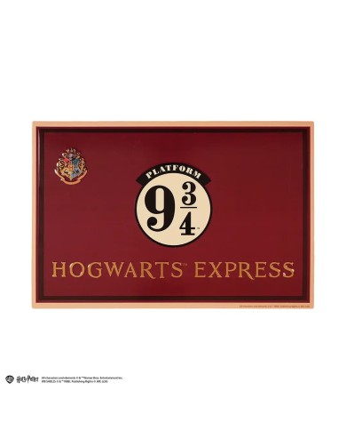 Placa de aluminio Plataforma 9 ¾ - Harry Potter