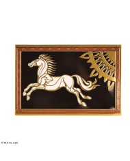 Placa de aluminio - Bandera de Rohan – El Señor de los Anillos