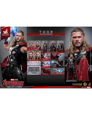 Avengers: Age of Ultron Action Figure 1/6 Thor (Artisan Edition) Hot Toys Exclusive