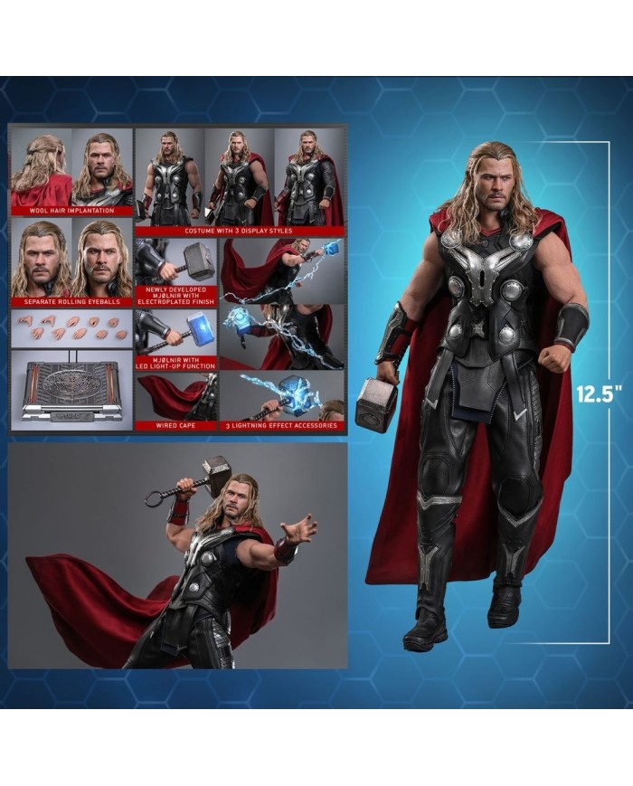Avengers: Age of Ultron Action Figure 1/6 Thor (Artisan Edition) Hot Toys Exclusive