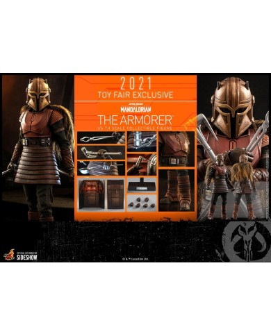 The Armorer 2021 Toy Fair Exclusive Star Wars The Mandalorian Figura 1/6
