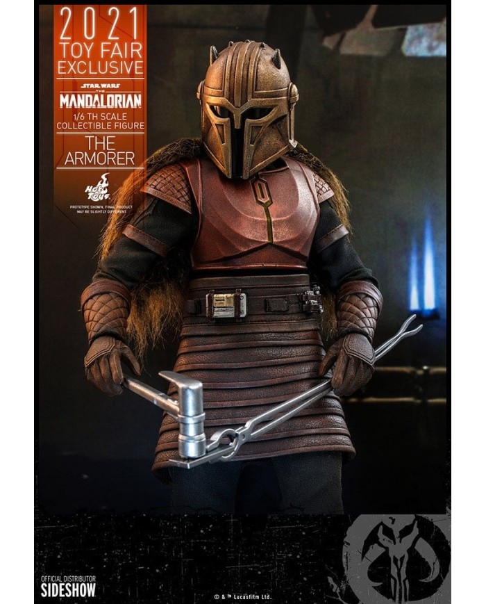 The Armorer 2021 Toy Fair Exclusive Star Wars The Mandalorian Figura 1/6