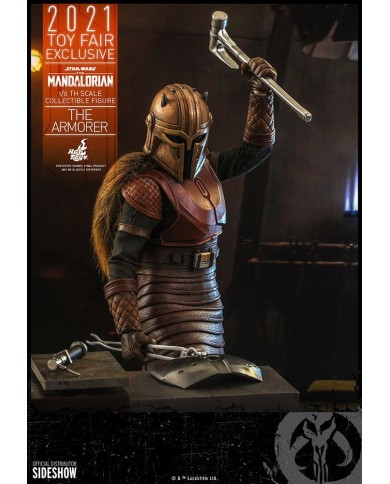 The Armorer 2021 Toy Fair Exclusive Star Wars The Mandalorian Figura 1/6