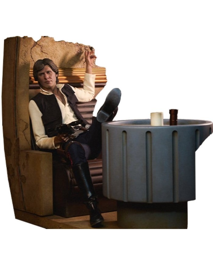 Han Solo: Sorry About the Mess Star Wars Episode IV Mixed Media Estatua Premium Format