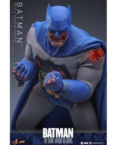 Batman (Battle Damaged Version) Batman: The Dark Knight Returns Figura Comic Masterpiece 1/6