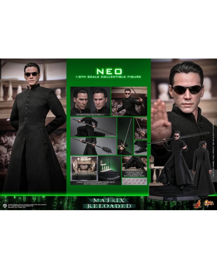 Neo Matrix Movie Masterpiece Figura 1/6